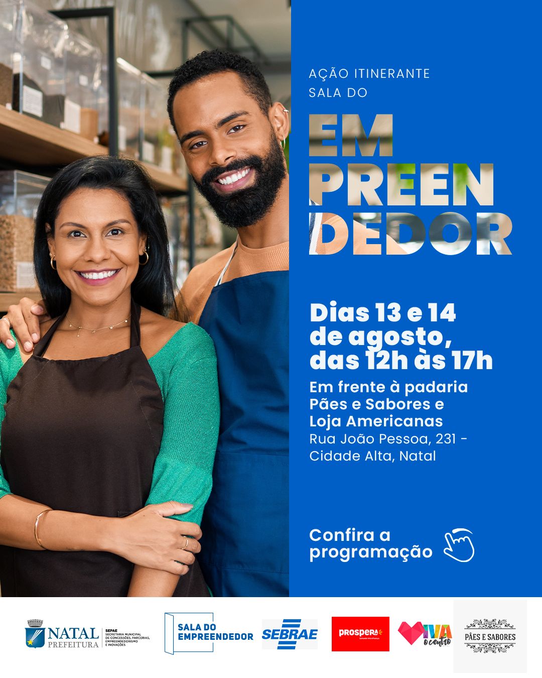 Banner Ação Itinerante Agosto